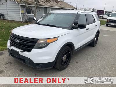 2015 Ford Explorer Police 4WD 4-Door Sport Utility Vehicle Pickup Truck