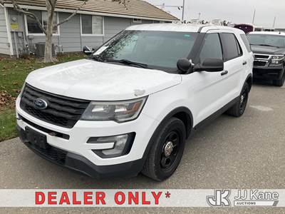 2016 Ford Explorer Police 4WD 4-Door Sport Utility Vehicle