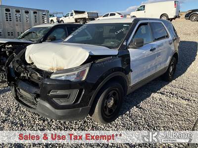2019 Ford Explorer Police 4WD 4-Door Sport Utility Vehicle