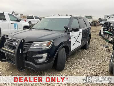 2018 Ford Explorer Police 4WD 4-Door Sport Utility Vehicle