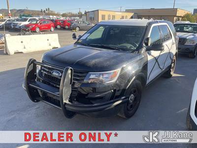 2018 Ford Explorer Police 4WD 4-Door Sport Utility Vehicle