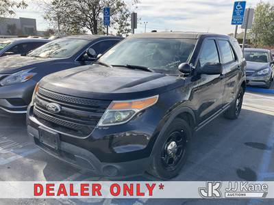 2015 Ford Explorer Police 4WD 4-Door Sport Utility Vehicle