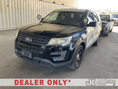 2016 Ford Explorer Police 4WD 4-Door Sport Utility Vehicle