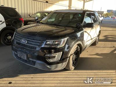 2017 Ford Explorer Police 4WD 4-Door Sport Utility Vehicle