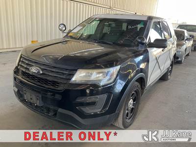 2017 Ford Explorer Police 4WD 4-Door Sport Utility Vehicle