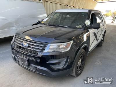 2018 Ford Explorer Police 4WD 4-Door Sport Utility Vehicle