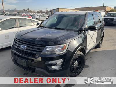 2017 Ford Explorer Police 4WD 4-Door Sport Utility Vehicle