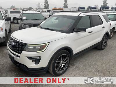 2018 Ford Explorer Sport 4WD 4-Door Sport Utility Vehicle