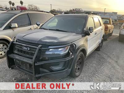 2017 Ford Explorer Police 4WD 4-Door Sport Utility Vehicle