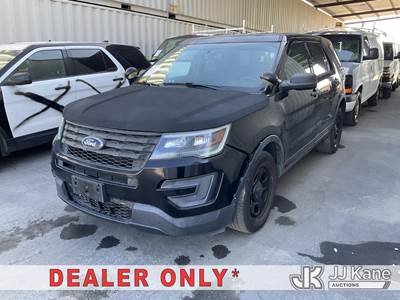 2016 Ford Explorer Police 4WD 4-Door Sport Utility Vehicle