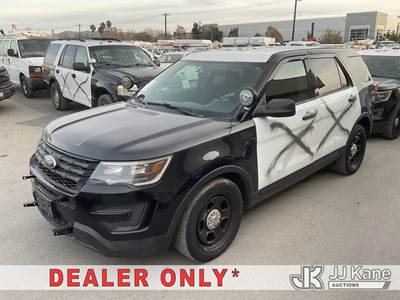 2019 Ford Explorer Police 4WD 4-Door Sport Utility Vehicle