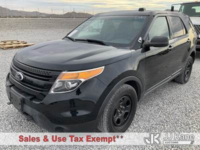 2014 Ford Explorer Police 4WD 4-Door Sport Utility Vehicle