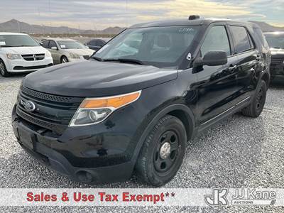 2015 Ford Explorer Police 4WD 4-Door Sport Utility Vehicle