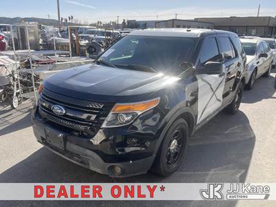 2014 Ford Explorer Police 4WD 4-Door Sport Utility Vehicle