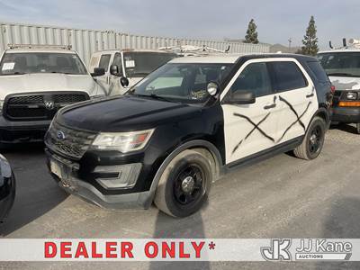 2017 Ford Explorer Police 4WD 4-Door Sport Utility Vehicle