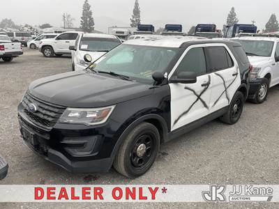 2018 Ford Explorer Police 4WD 4-Door Sport Utility Vehicle