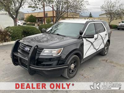 2018 Ford Explorer Police 4WD 4-Door Sport Utility Vehicle