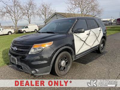 2014 Ford Explorer Police 4WD 4-Door Sport Utility Vehicle
