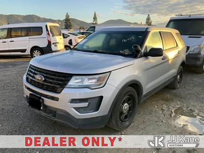 2017 Ford Explorer Police 4WD 4-Door Sport Utility Vehicle