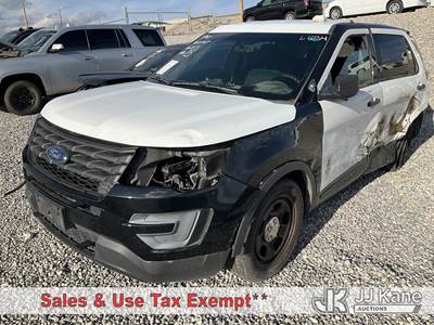 2016 Ford Explorer Police 4WD 4-Door Sport Utility Vehicle