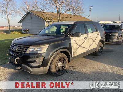 2017 Ford Explorer Police 4WD 4-Door Sport Utility Vehicle