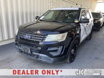 2016 Ford Explorer Police 4WD 4-Door Sport Utility Vehicle