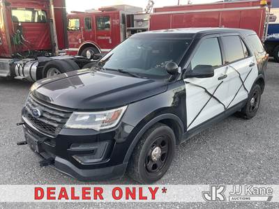 2019 Ford Explorer Police 4WD 4-Door Sport Utility Vehicle