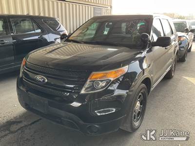 2015 Ford Explorer Police 4WD 4-Door Sport Utility Vehicle