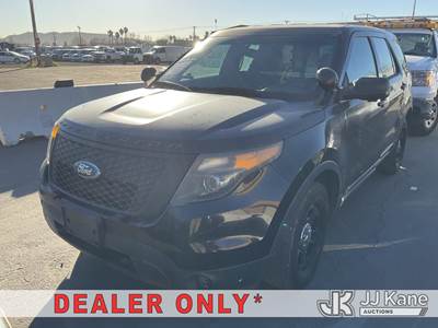 2015 Ford Explorer Police 4WD 4-Door Sport Utility Vehicle