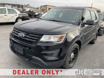 2018 Ford Explorer Police 4WD 4-Door Sport Utility Vehicle