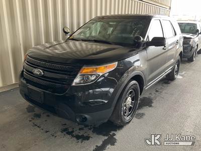 2014 Ford Explorer Police 4WD 4-Door Sport Utility Vehicle