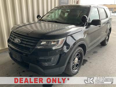 2016 Ford Explorer Police 4WD 4-Door Sport Utility Vehicle