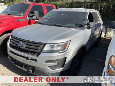 2017 Ford Explorer Police 4WD 4-Door Sport Utility Vehicle