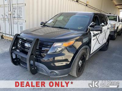 2015 Ford Explorer Police 4WD 4-Door Sport Utility Vehicle