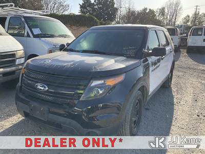 2015 Ford Explorer Police 4WD 4-Door Sport Utility Vehicle