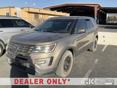 2017 Ford Explorer Police 4WD 4-Door Sport Utility Vehicle