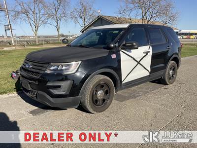 2017 Ford Explorer Police 4WD 4-Door Sport Utility Vehicle