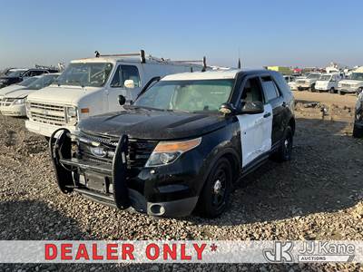 2014 Ford Explorer Police 4WD 4-Door Sport Utility Vehicle