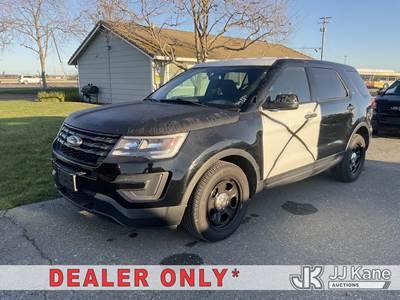 2017 Ford Explorer Police 4WD 4-Door Sport Utility Vehicle