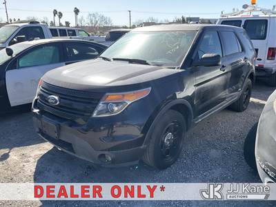 2015 Ford Explorer Police 4WD 4-Door Sport Utility Vehicle