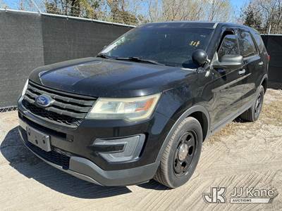 2016 Ford Explorer Police 4-Door Sport Utility Vehicle