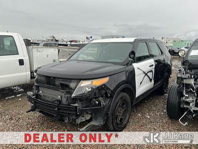 2015 Ford Explorer Police 4WD Sport Utility Vehicle