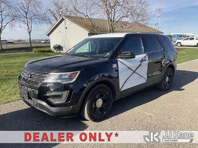 2016 Ford Explorer Police 4WD 4-Door Sport Utility Vehicle