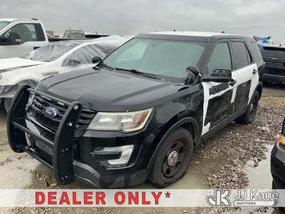 2017 Ford Explorer Police 4WD 4-Door Sport Utility Vehicle
