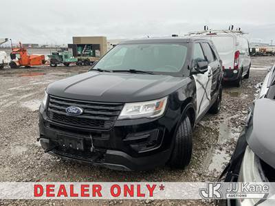 2017 Ford Explorer Police 4WD 4-Door Sport Utility Vehicle