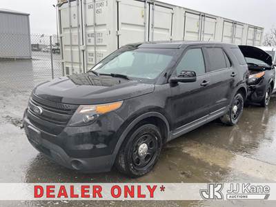 2014 Ford Explorer Police 4WD 4-Door Sport Utility Vehicle