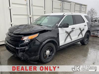 2015 Ford Explorer Police 4WD 4-Door Sport Utility Vehicle