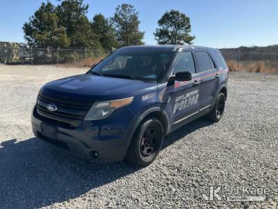 2014 Ford Explorer Police 4WD 4-Door Sport Utility Vehicle