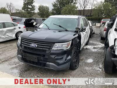 2018 Ford Explorer Police 4WD 4-Door Sport Utility Vehicle
