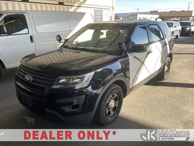 2017 Ford Explorer Police 4WD 4-Door Sport Utility Vehicle